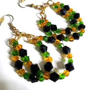 ☀️ Clearance! Jamaica Mi Crazy Earrings| Handmade